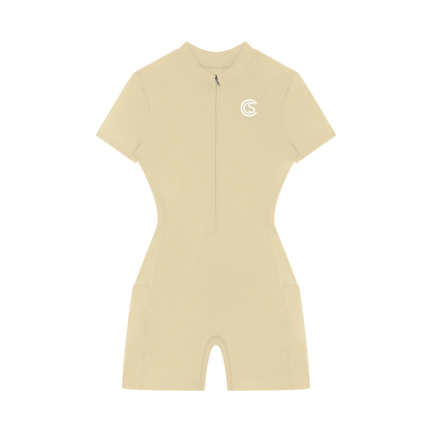 Women's Quarter-Zip CS Romper