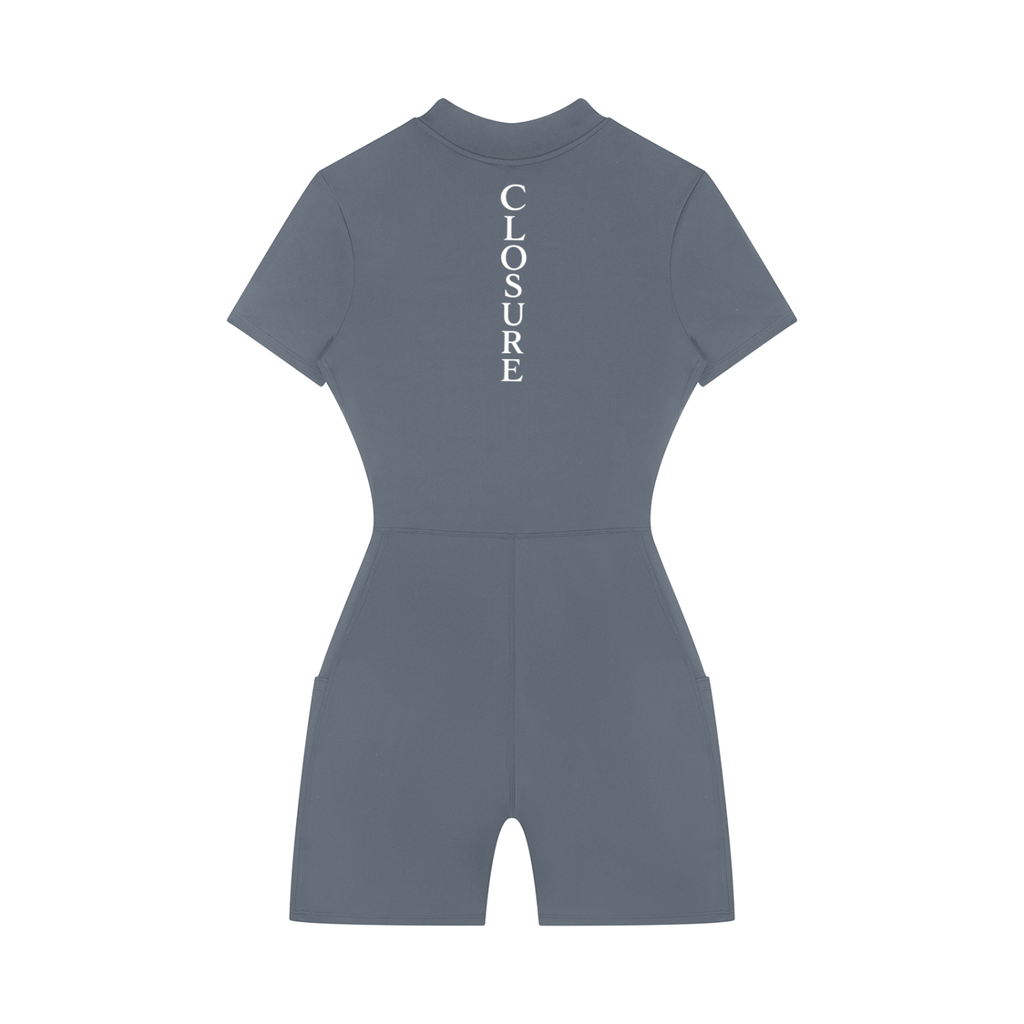 Women's Quarter-Zip CS Romper