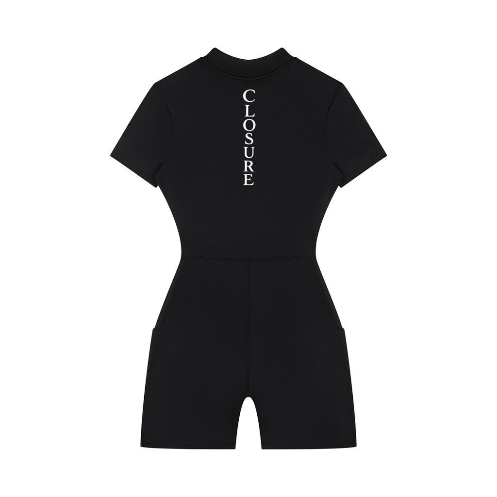 Women's Quarter-Zip CS Romper