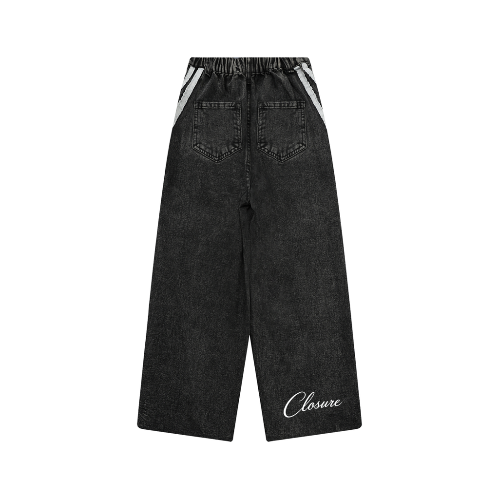 Kid’s CS Vintage Wash Stripe Jeans