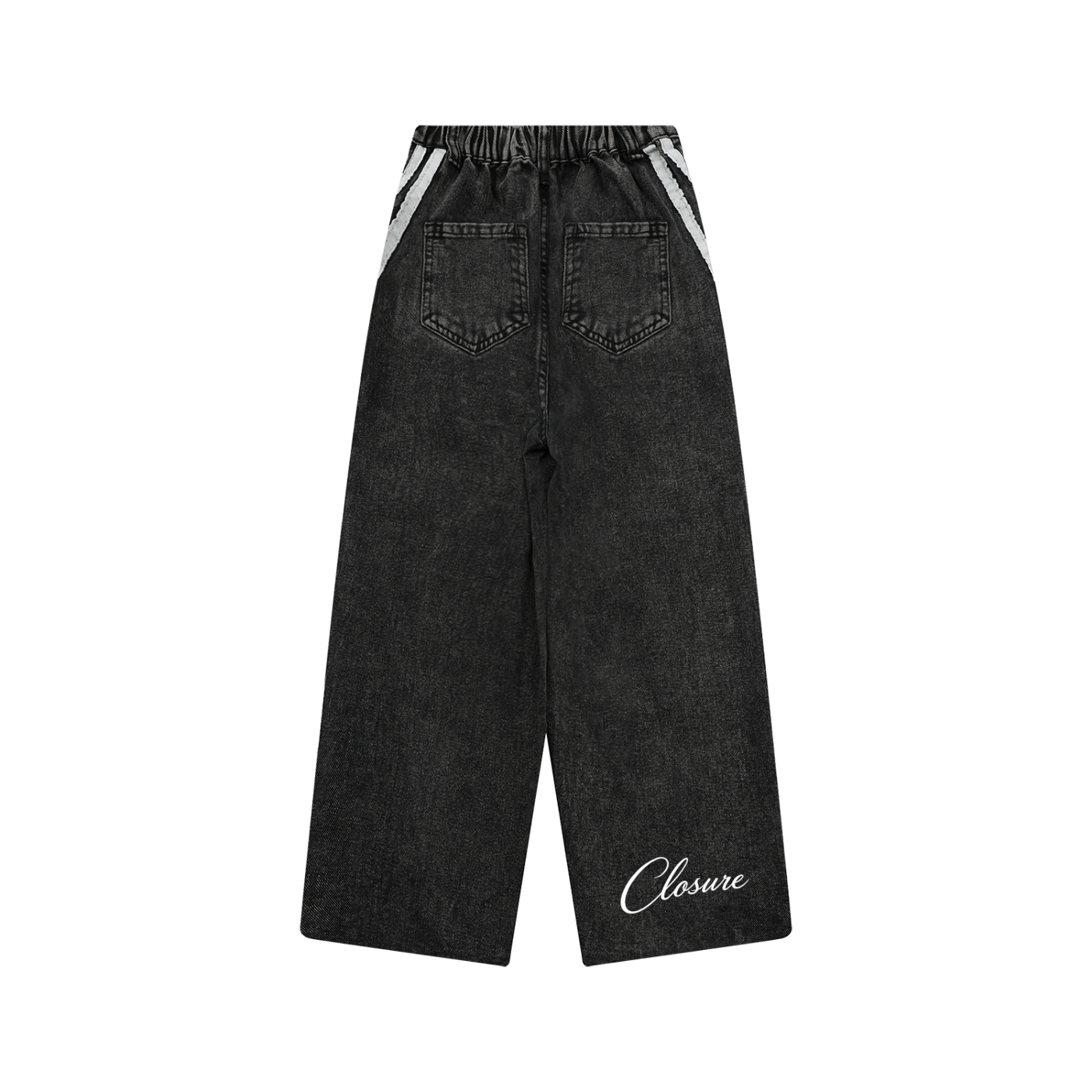 Kid’s CS Vintage Wash Stripe Jeans