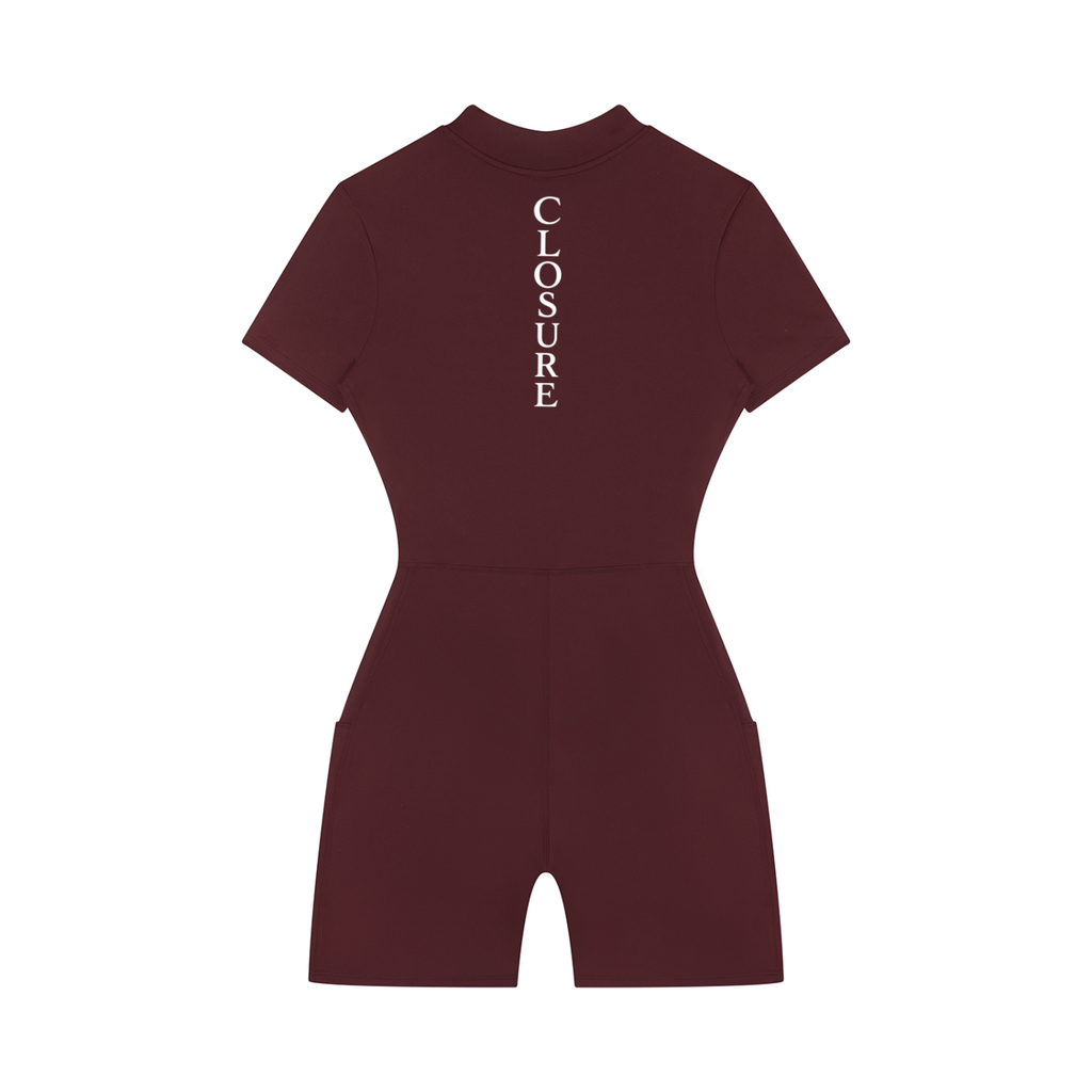 Women's Quarter-Zip CS Romper