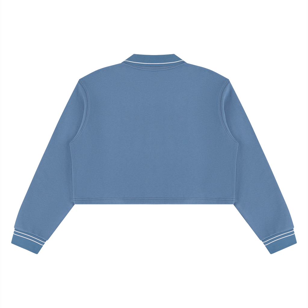 Women’s CS Crop Collared Sweatshirt