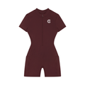 Women's Quarter-Zip CS Romper