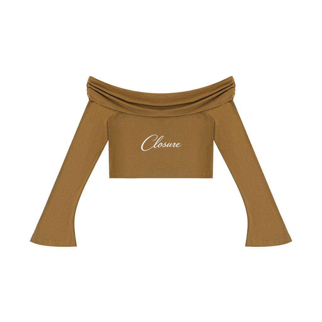 Women's CS  Bell Sleeve Crop Shirt
