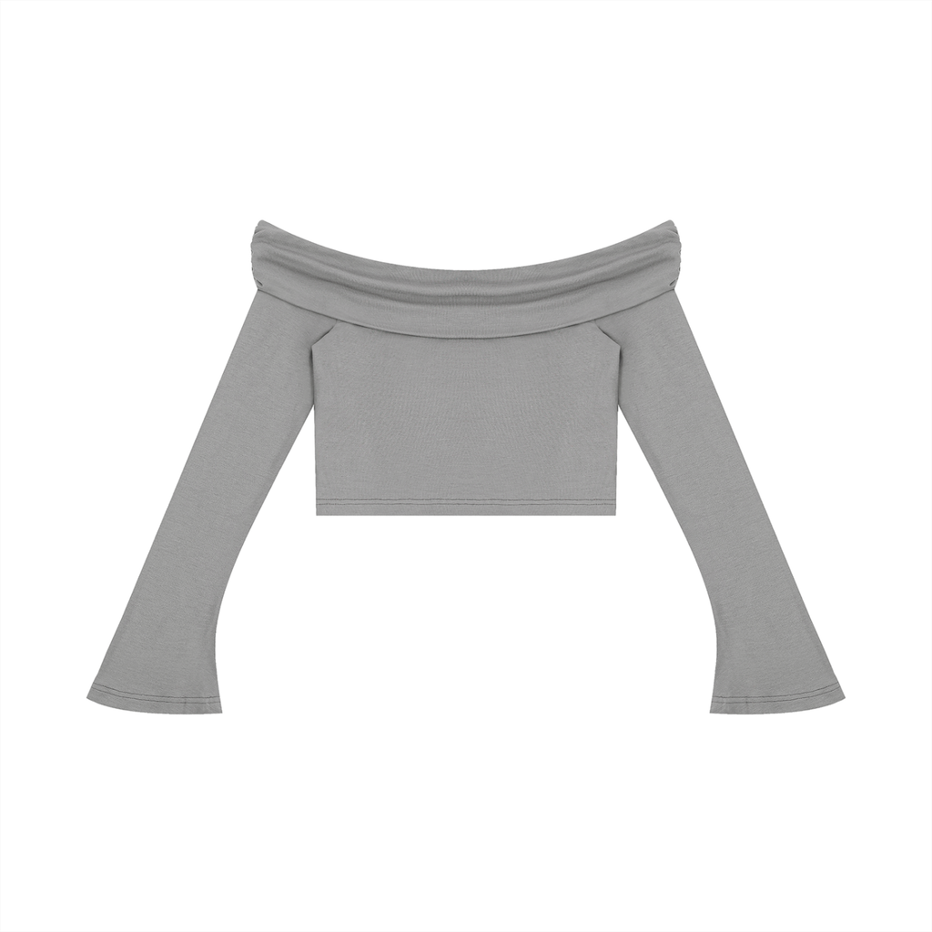 Women's CS  Bell Sleeve Crop Shirt
