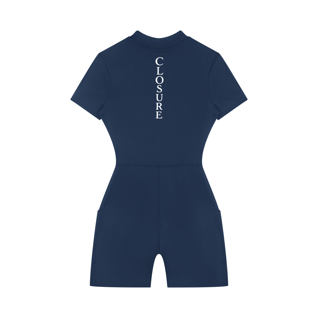 Women's Quarter-Zip CS Romper
