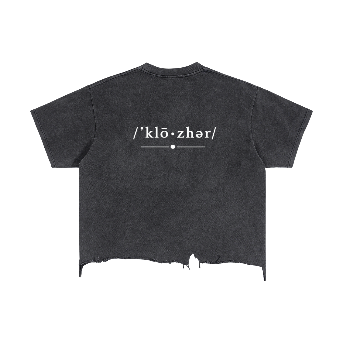 CS Distressed Hem T-Shirt