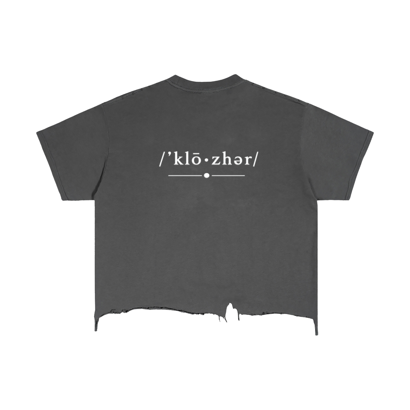 CS Distressed Hem T-Shirt