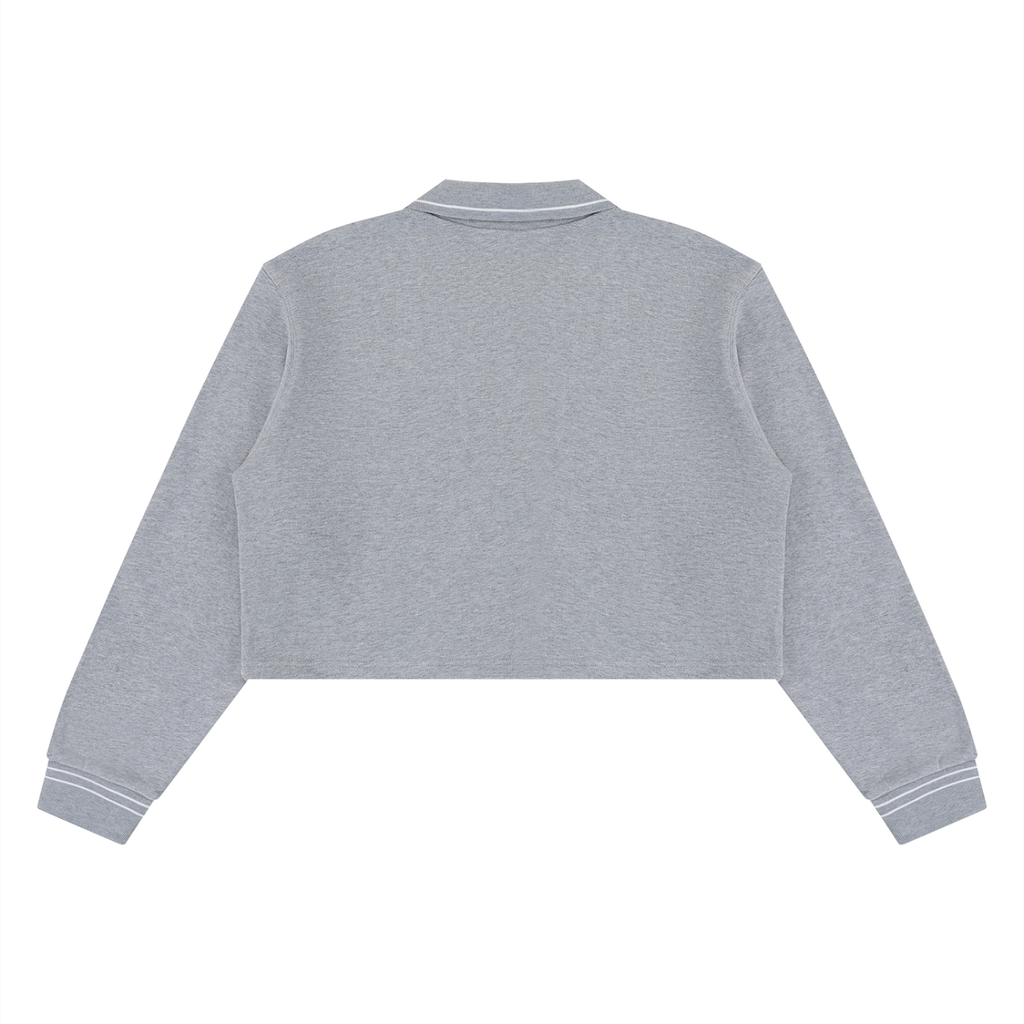 Women’s CS Crop Collared Sweatshirt