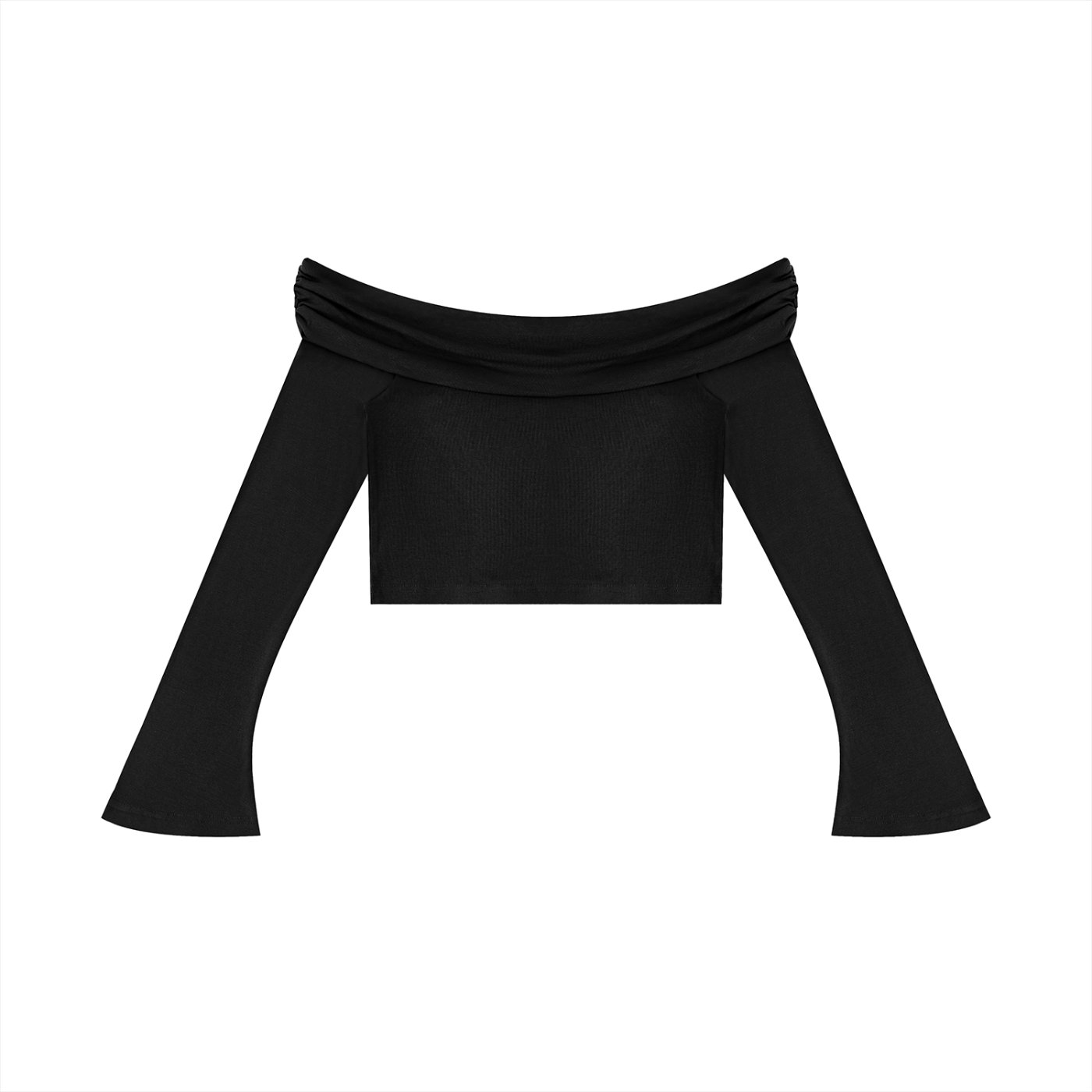 Women's CS  Bell Sleeve Crop Shirt