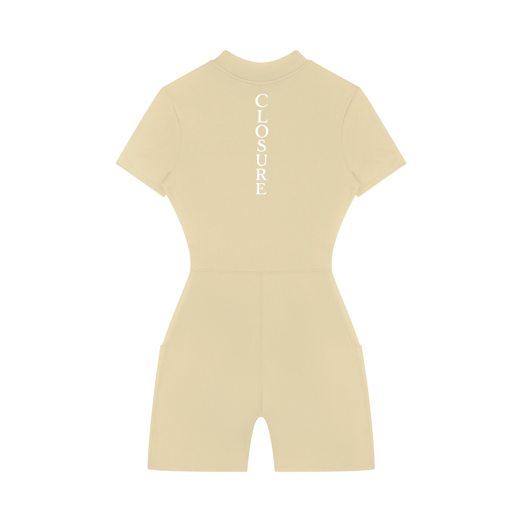 Women's Quarter-Zip CS Romper