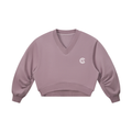 Women’s CS V-Neck Crop Sweater