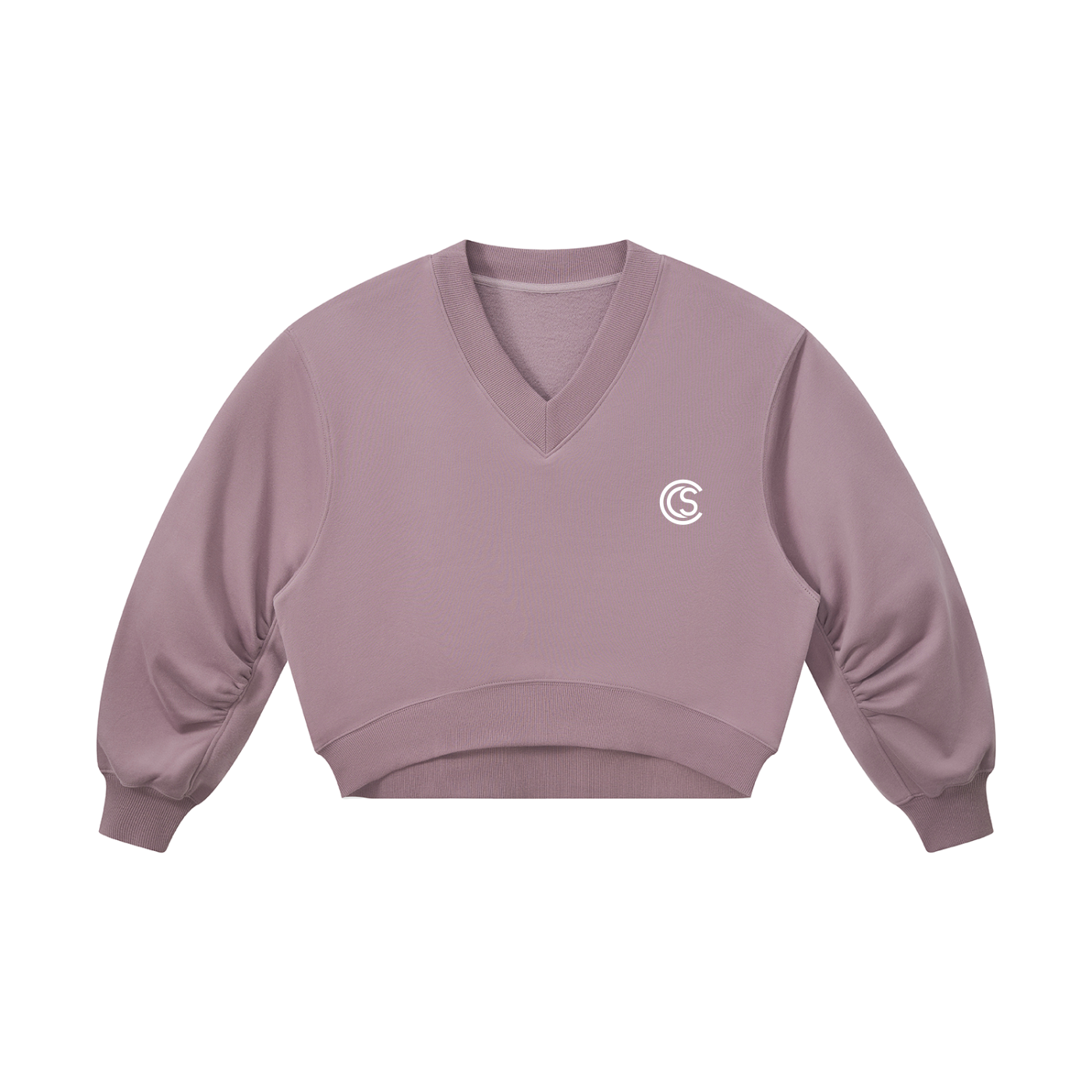 Women’s CS V-Neck Crop Sweater